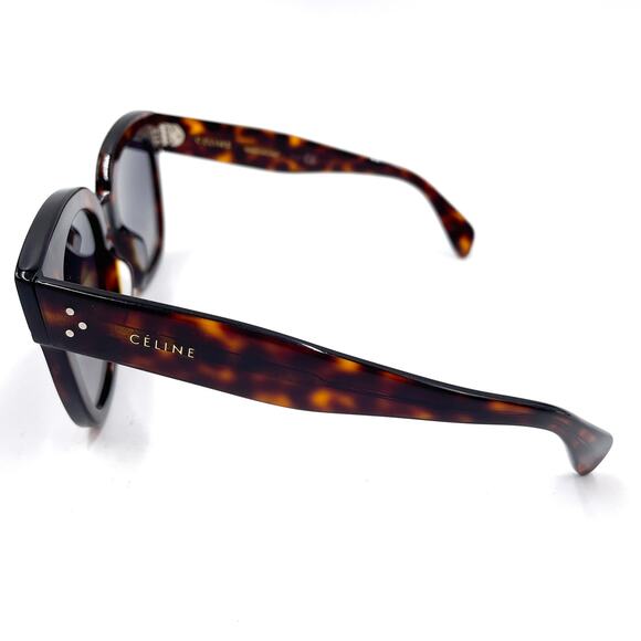 Celine Tortoise‎ Sunglasses Havana Brown Polarized Acetate CL40002U main image 10